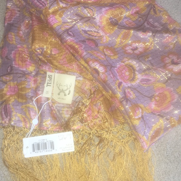 Spell and the Gypsy Lurex Scarf - Picture 3 of 3